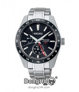 Đồng hồ Seiko Presage Sharp Edged GMT SPB221J1 - Nam - Kính Sapphire - Automatic (Tự Động) Dây Kim Loại - Chính Hãng