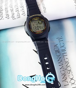 Đồng hồ Casio Digital F-200W-2ADF - Nam - Quartz (Pin 10 Năm) Dây Nhựa - Chính Hãng